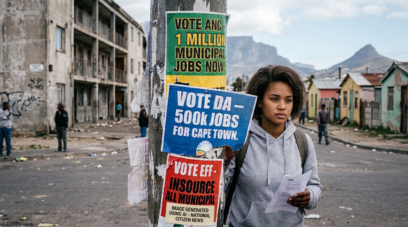 Don’t Buy Election Lies: SA’s Job Crisis Needs Accountability, Not Party Slogans